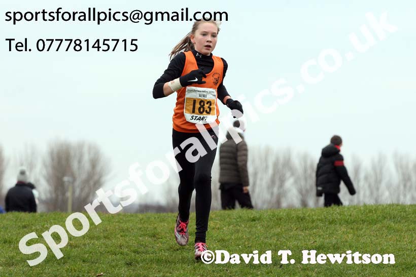 Girls under-13s 2019 Start Fitness Sherman Cup/Davison Shield, Temple Park, South Shield. Photo:  David T. Hewitson/Sports for All Pics